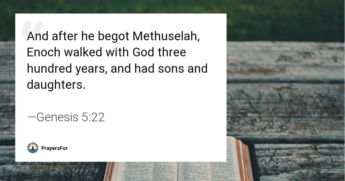Genesis 5:22