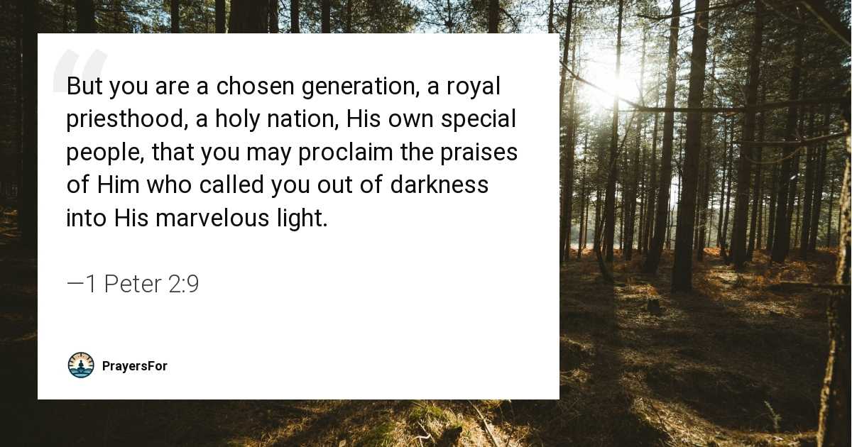 1 Peter 2:9