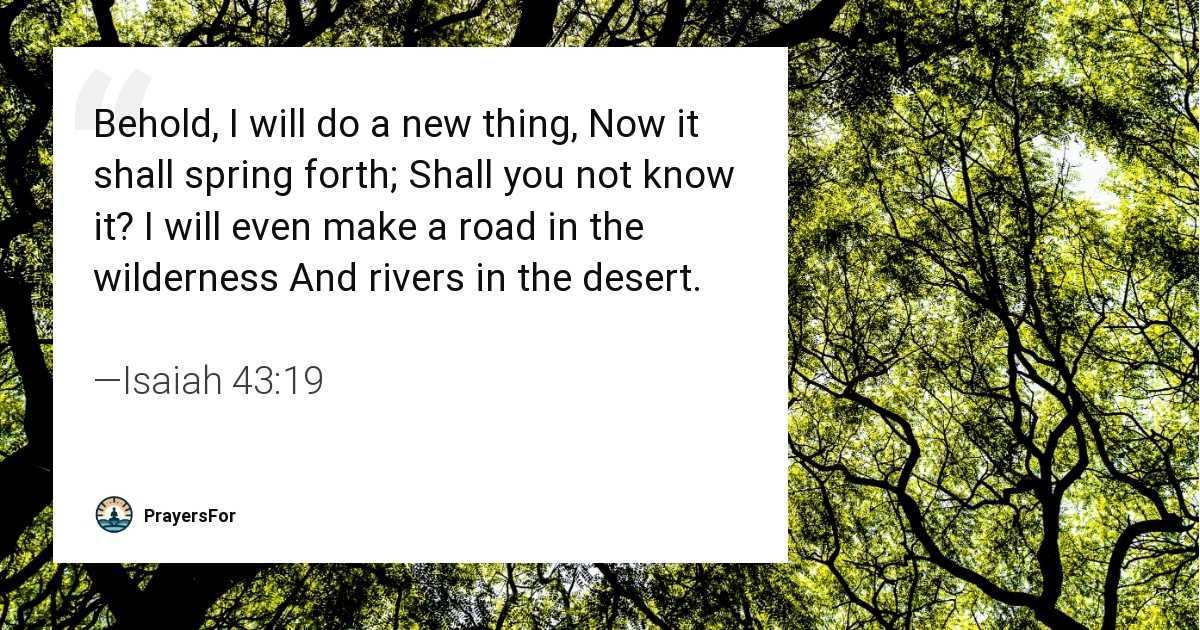 Isaiah 43:19