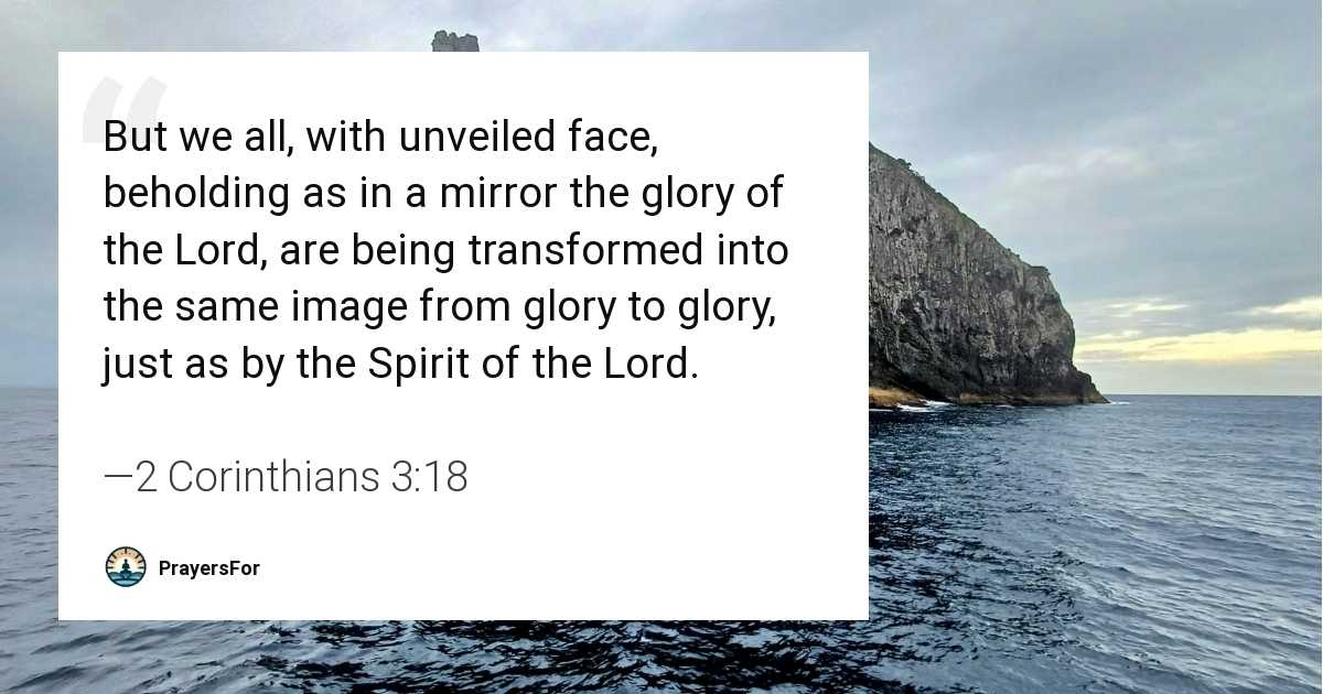 2 Corinthians 3:18