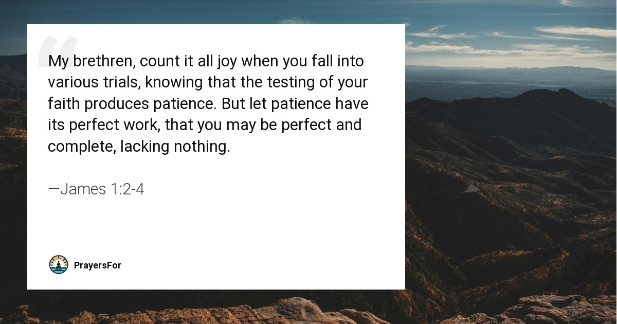 James 1:2-4