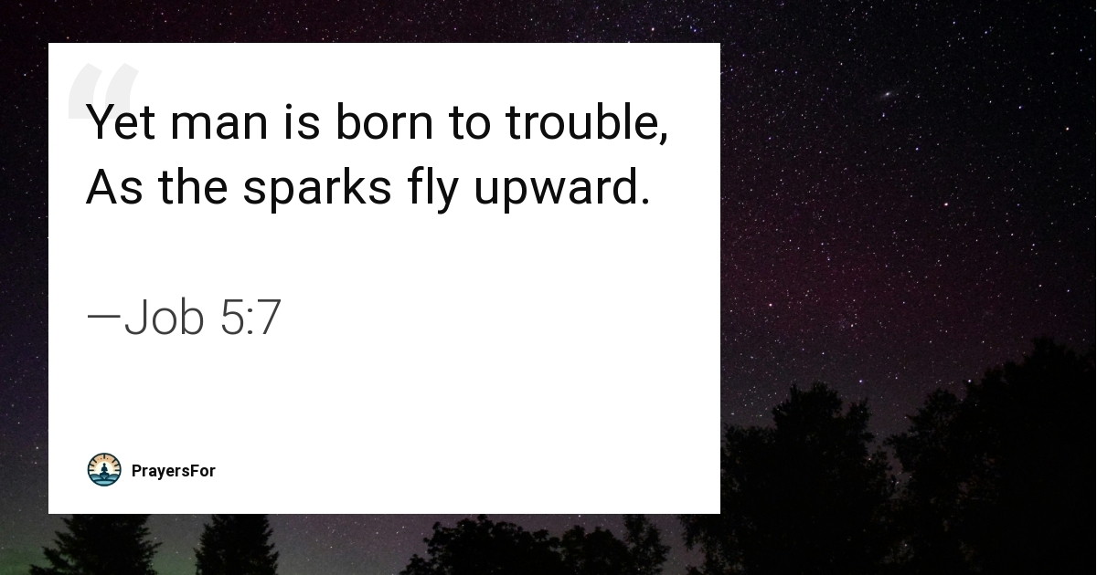 Job 5:7