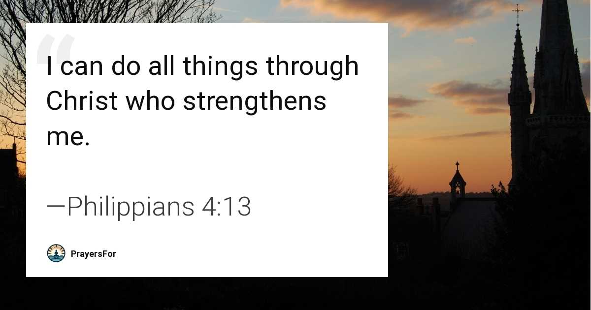 Philippians 4:13