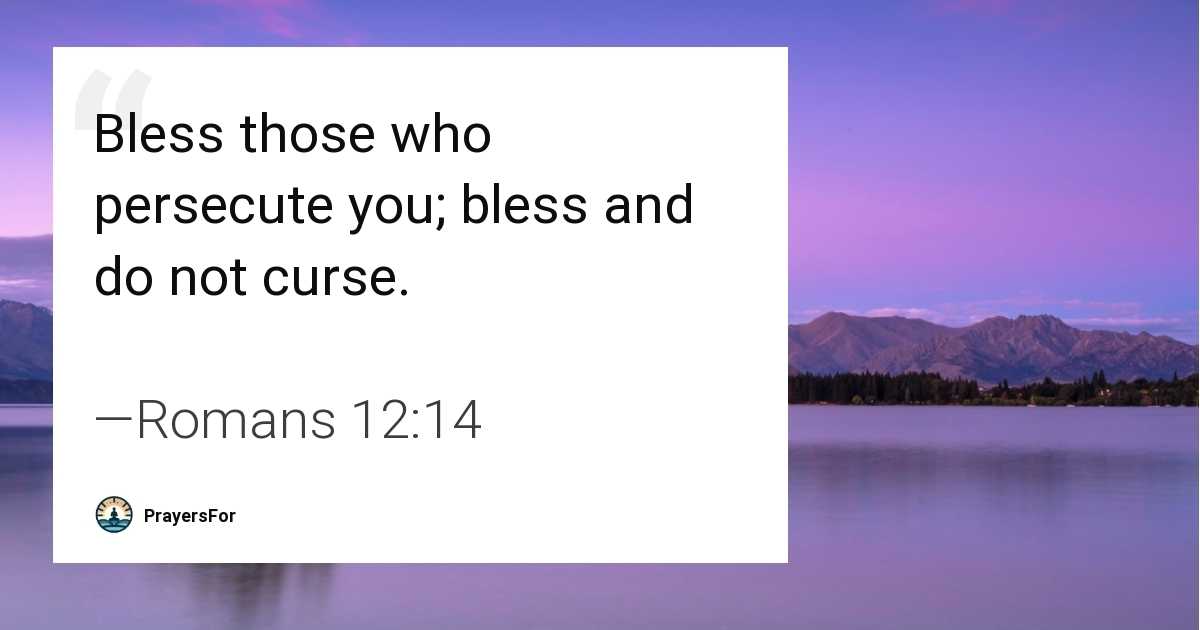 Romans 12:14