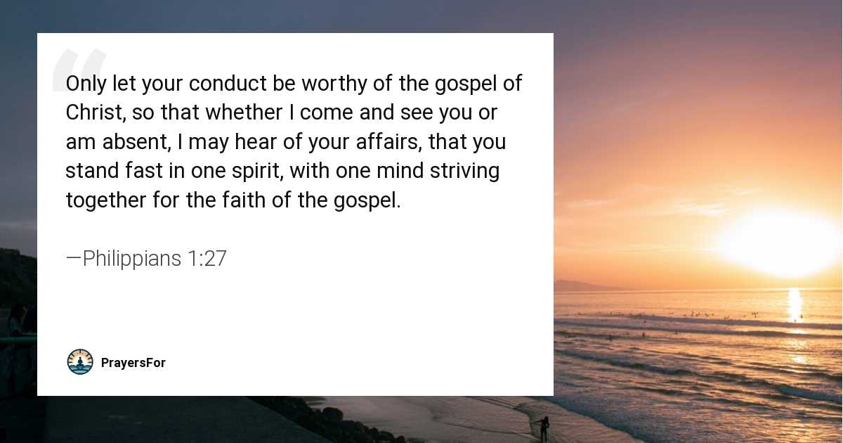 Philippians 1:27