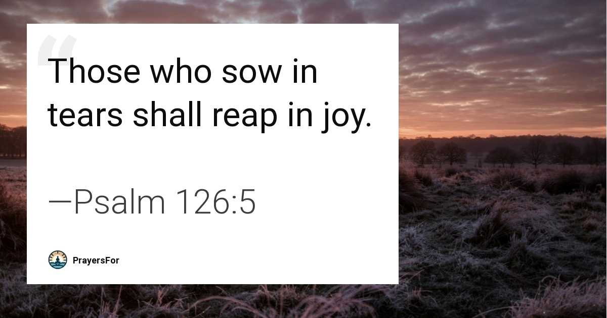 Psalm 126:5