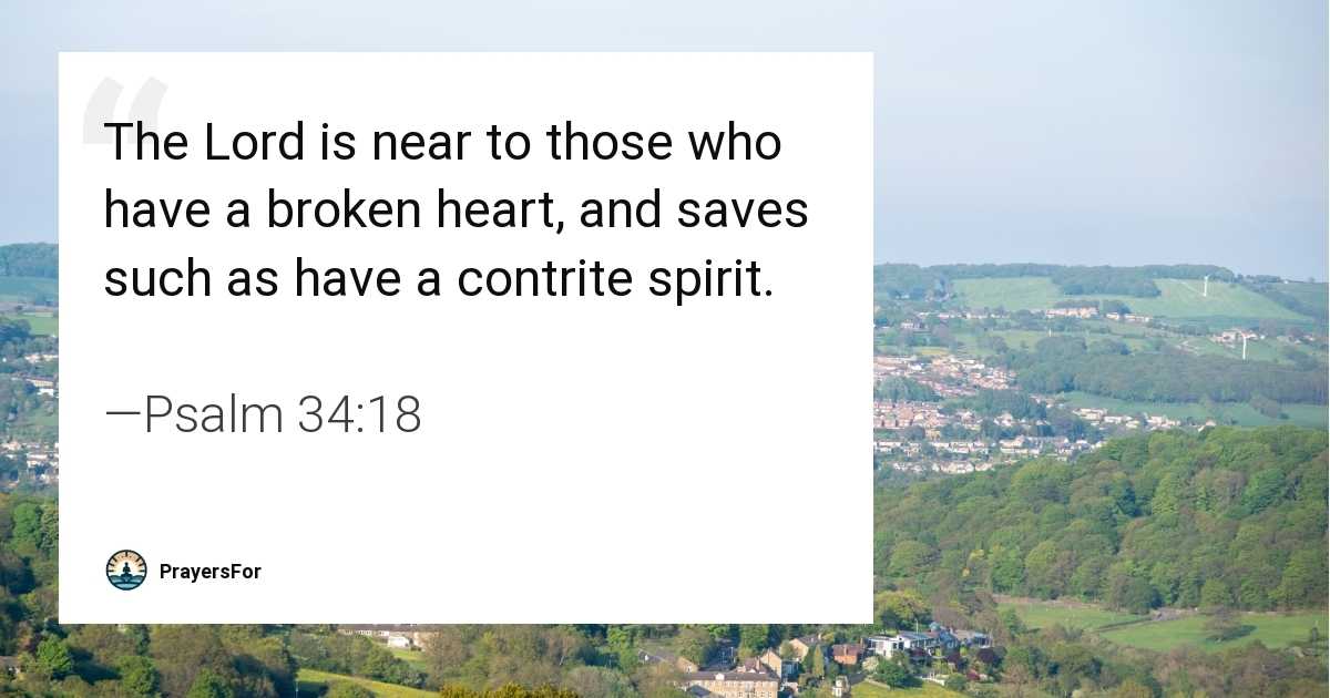 Psalm 34:18