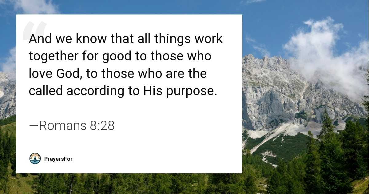 Romans 8:28