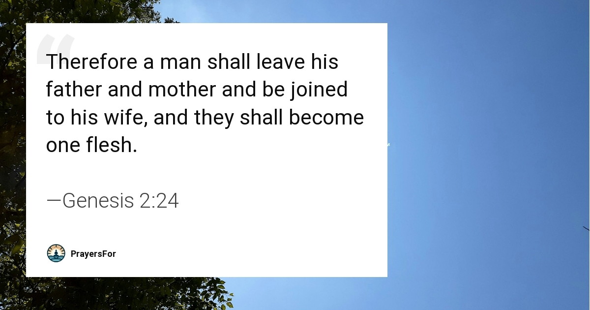 Genesis 2:24