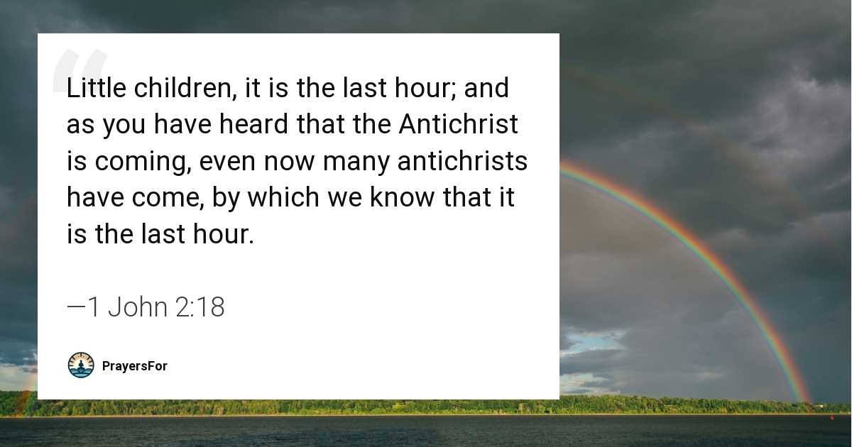 1 John 2:18
