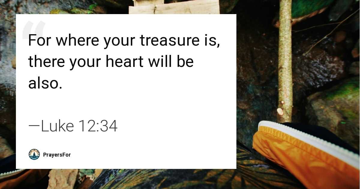 Luke 12:34