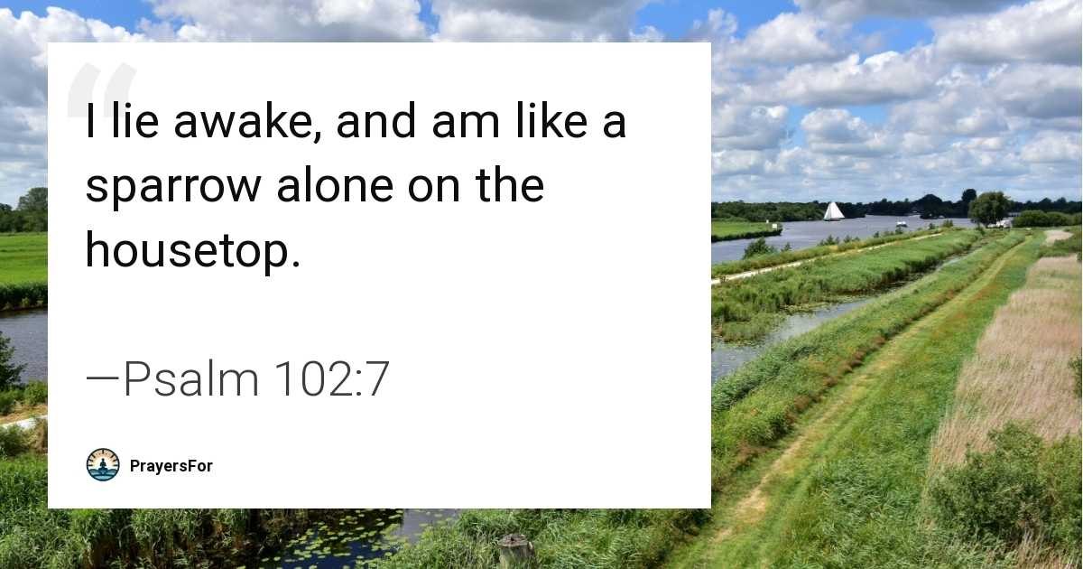 Psalm 102:7