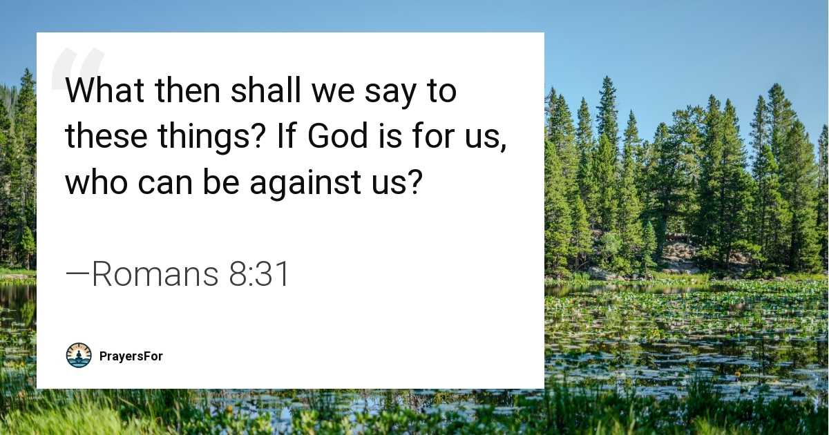 Romans 8:31