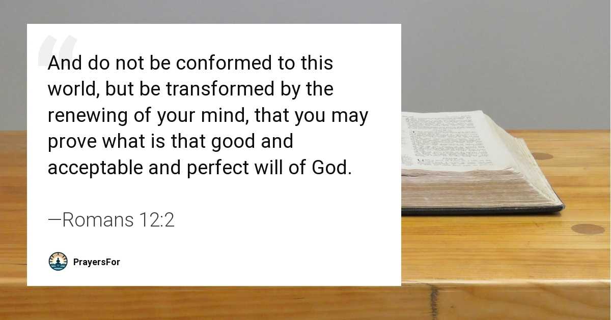 Romans 12:2