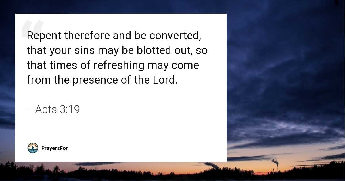Acts 3:19