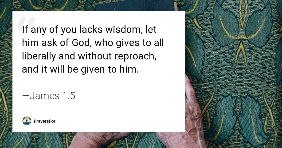 James 1:5