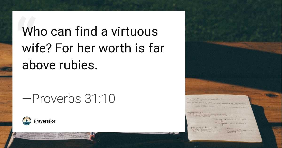 Proverbs 31:10