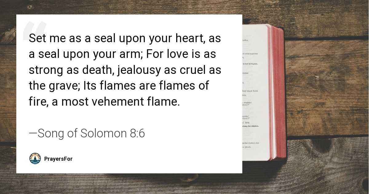 Song of Solomon 8:6