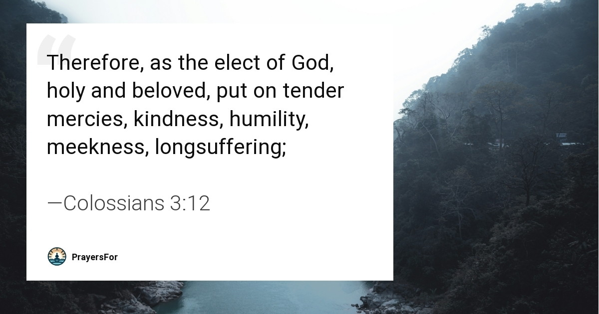 Colossians 3:12