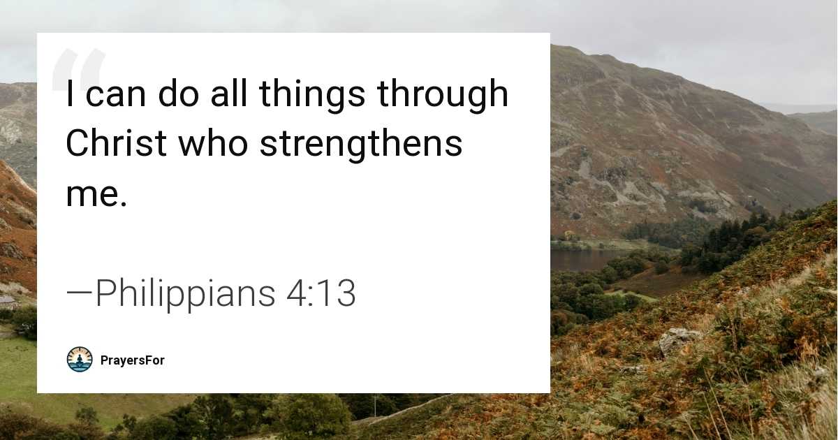 Philippians 4:13