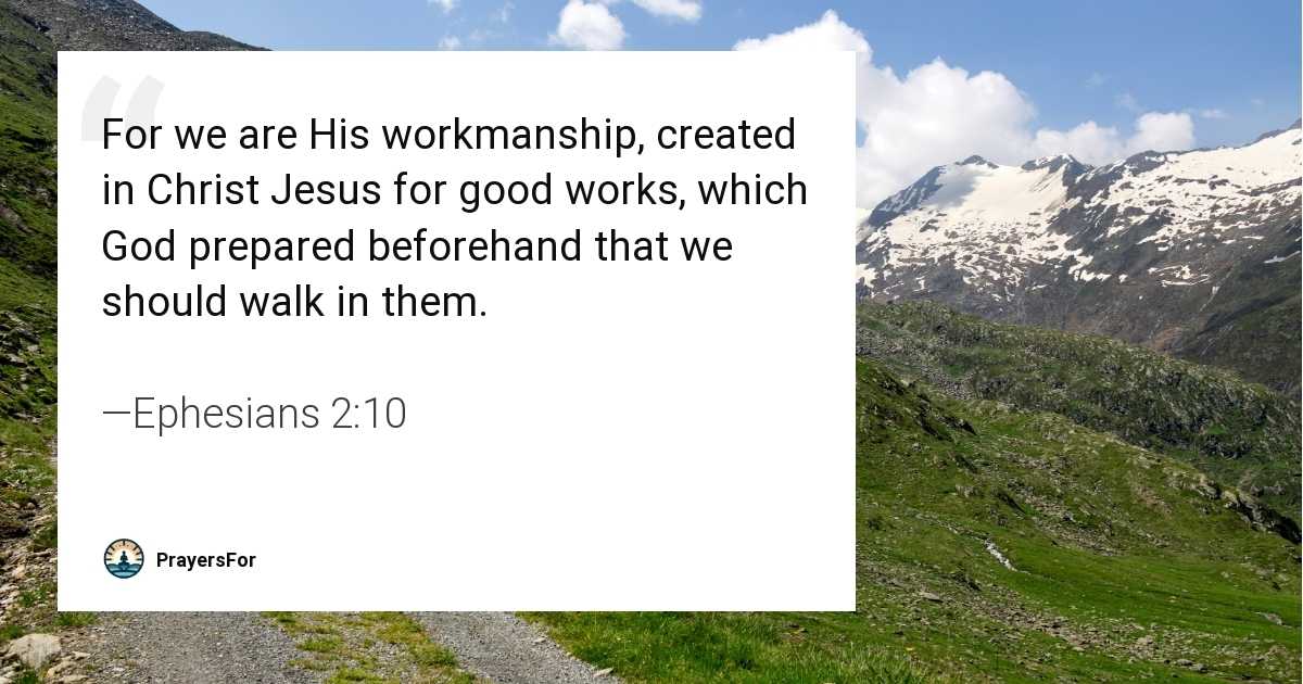 Ephesians 2:10
