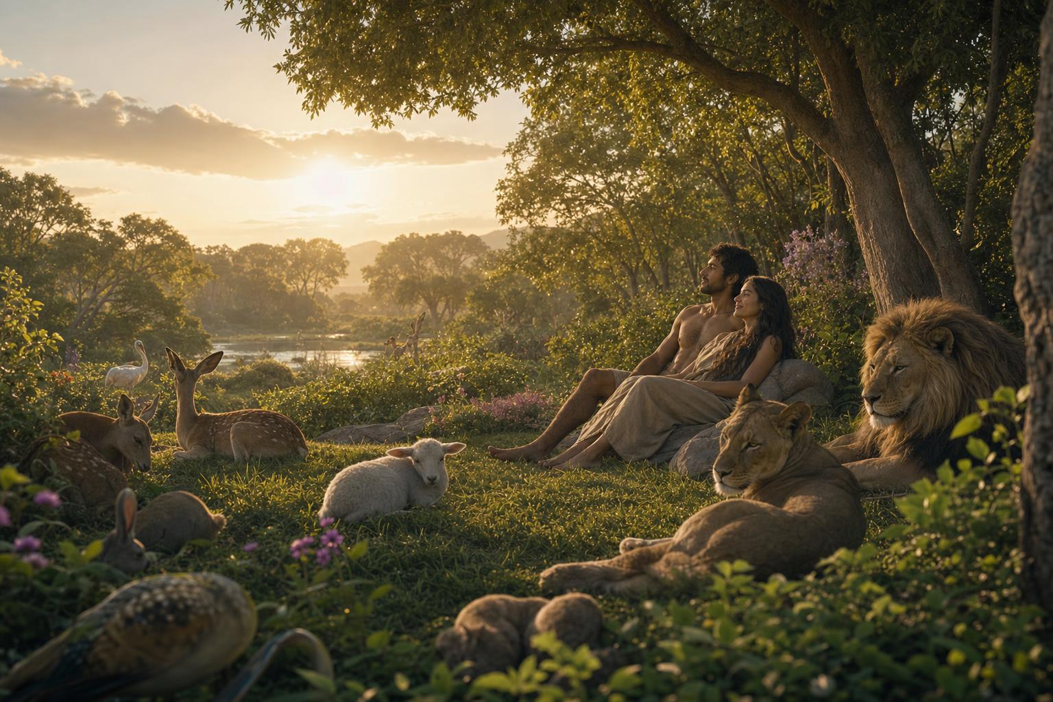 Seven day rest after creation points to God's completed work and holy rest