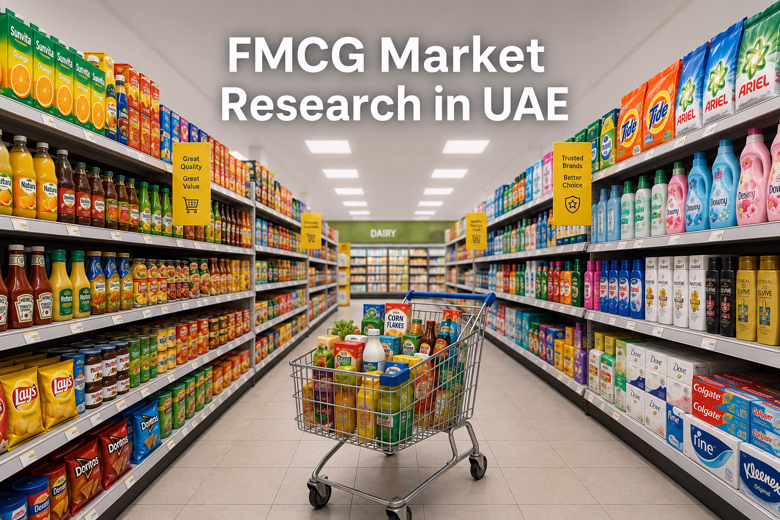 FMCG Market Research in UAE: Shopper Insights for Fast-Moving Categories- BioBrain Insights