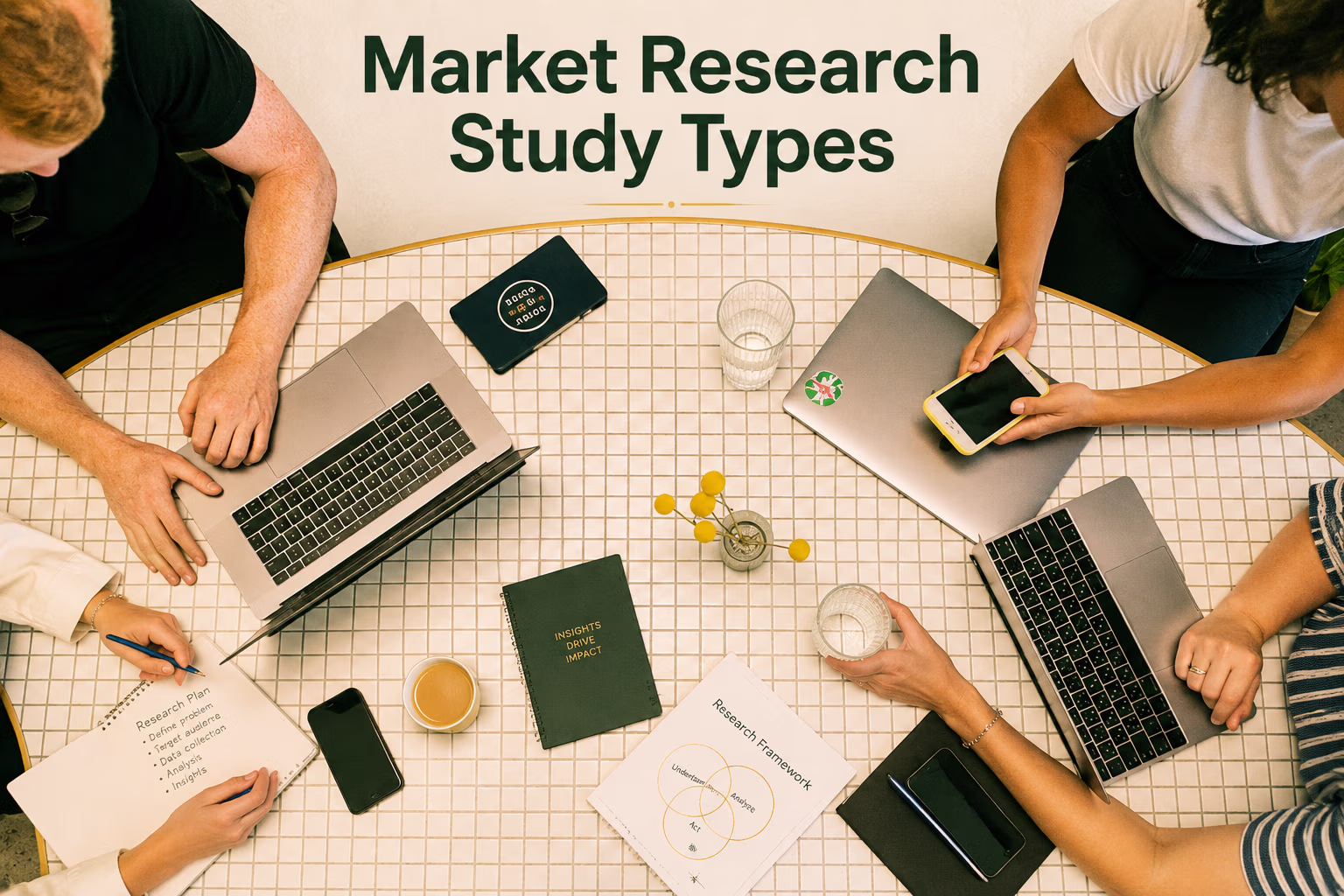 Market Research Study Types: Concept, Product, Consumer Behavior, and Packaging Research