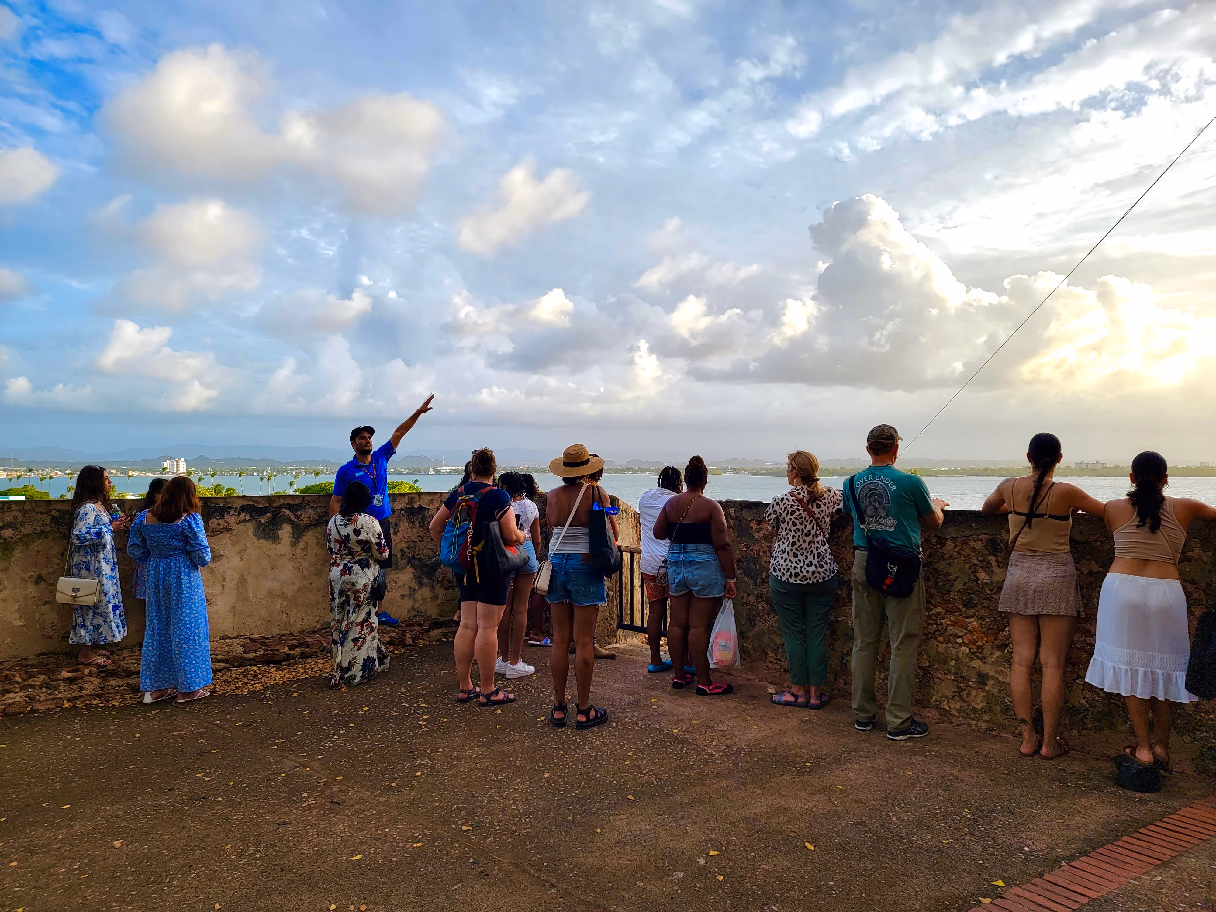 El Morro Castle & Historical Walk Group Photo on tour