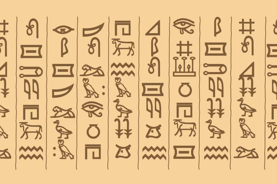 hieroglify egipskie