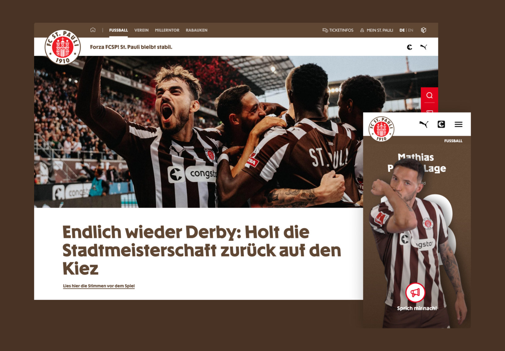 relaunch of fcstpauli.com