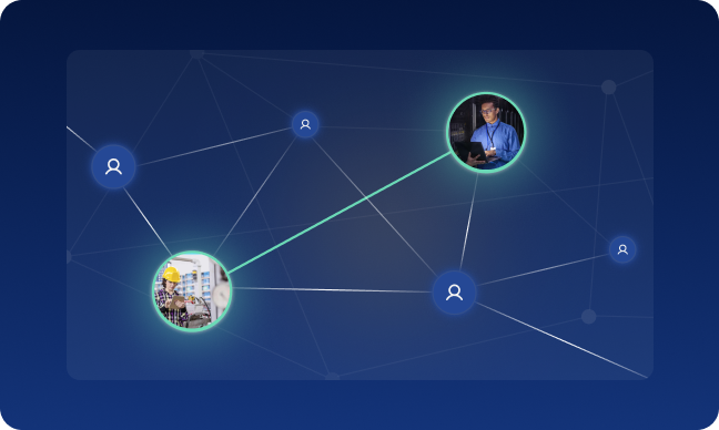 A guided Q&A pathway on a mobile device making it easy for a technician to triage an issue