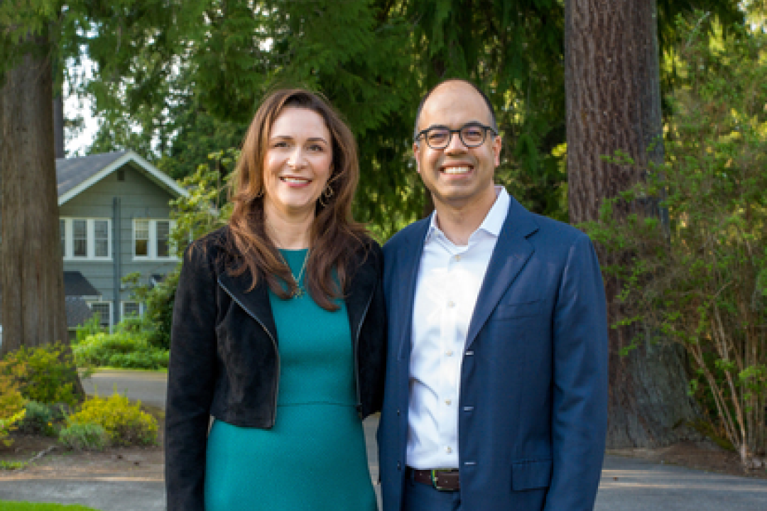 Photo of Hope and Sanjit Biswas