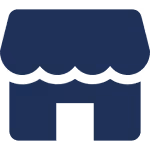 Storefront Icon Blue