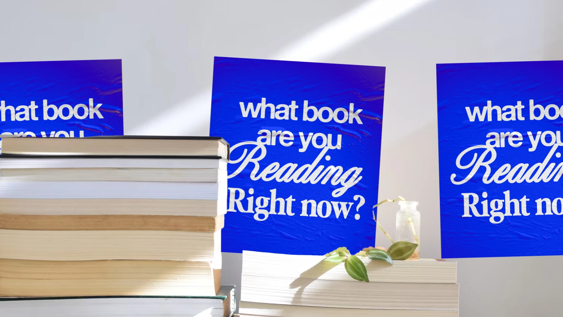 What Book Are You Reading Right Now?