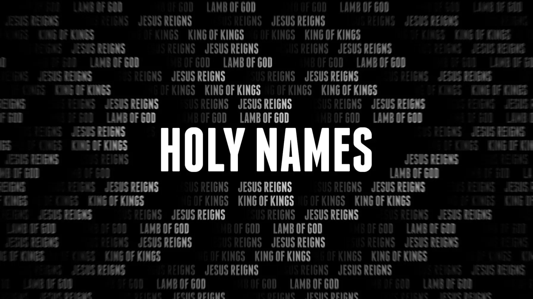 Holy Names