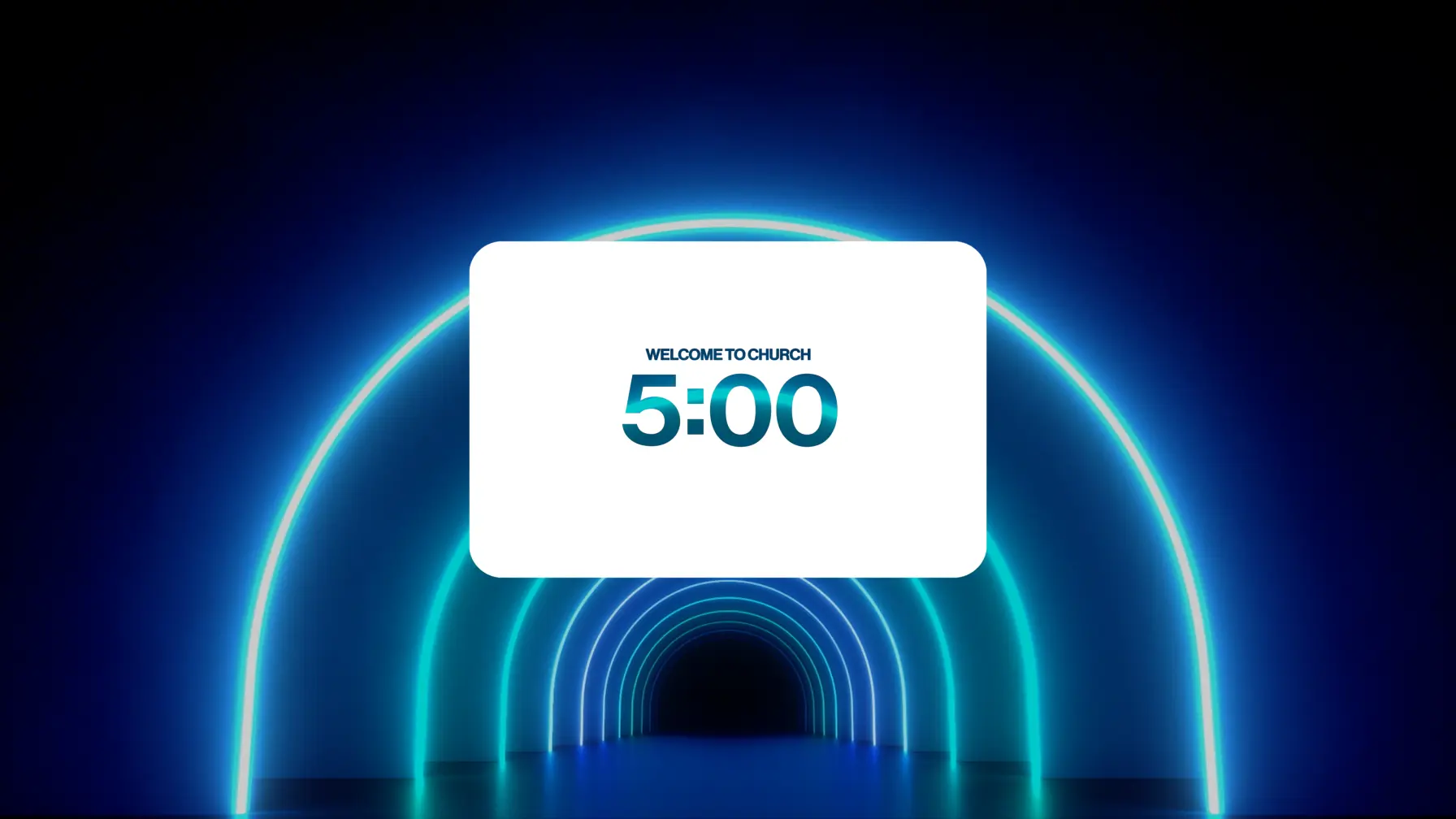 Neon Tunnel