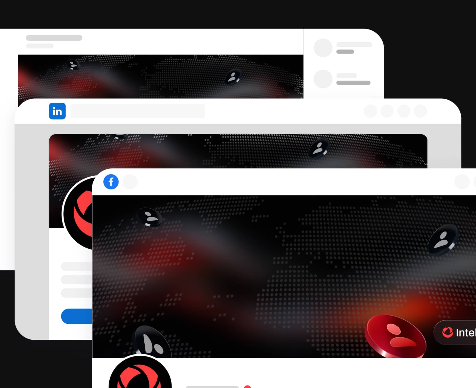 IntelliTech X - Social Media Assets - Motion Design System Webflow Template