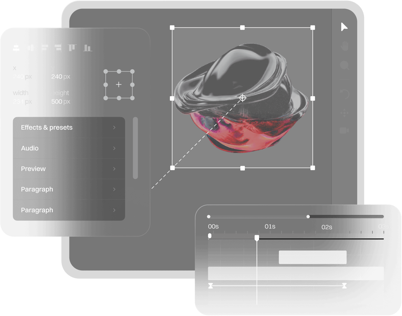 Create And Edit Motion Graphics - IntelliTech X Webflow Template