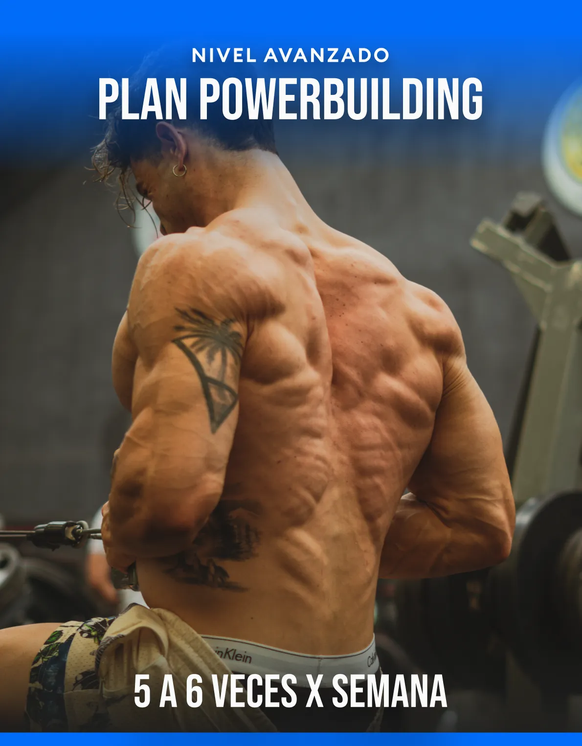 Franco Curia - Plan de entrenamiento Powerbuilding Avanzado
