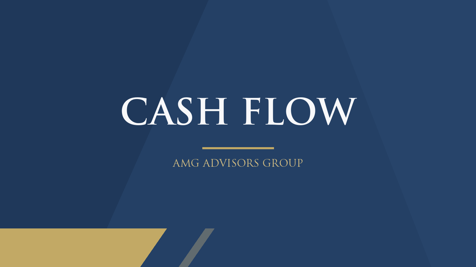 Cash Flow — AMG Advisors Group