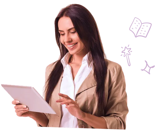 Teacher working image