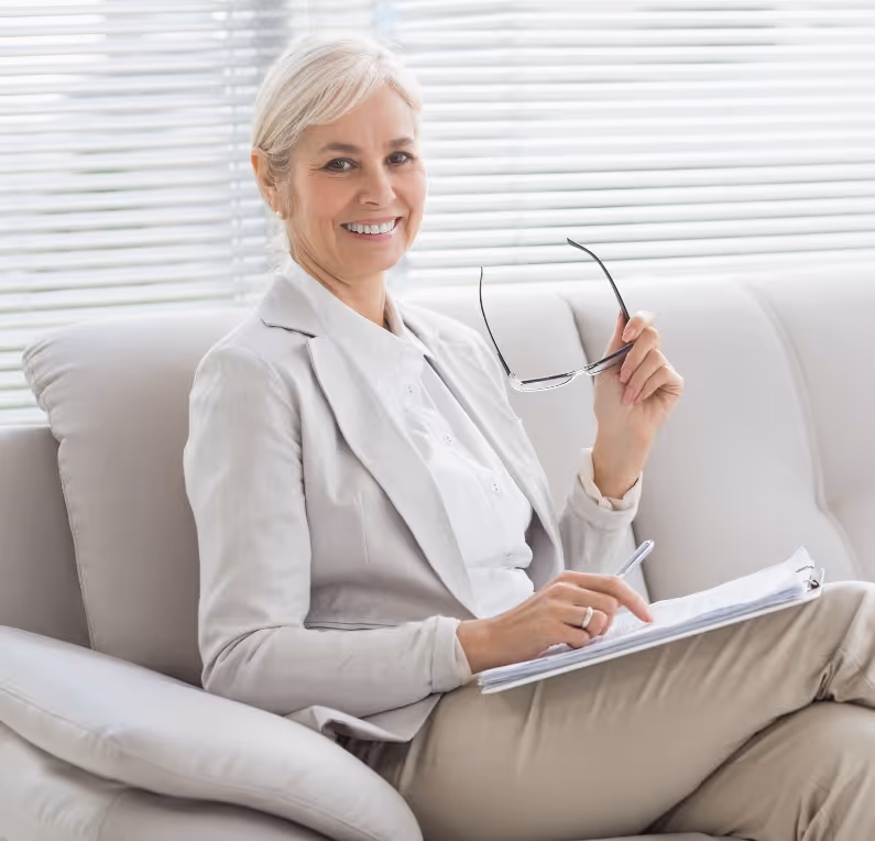 TheraClosure appointment scheduling section with a teal background, featuring a calendar icon and a call-to-action for scheduling an appointment."