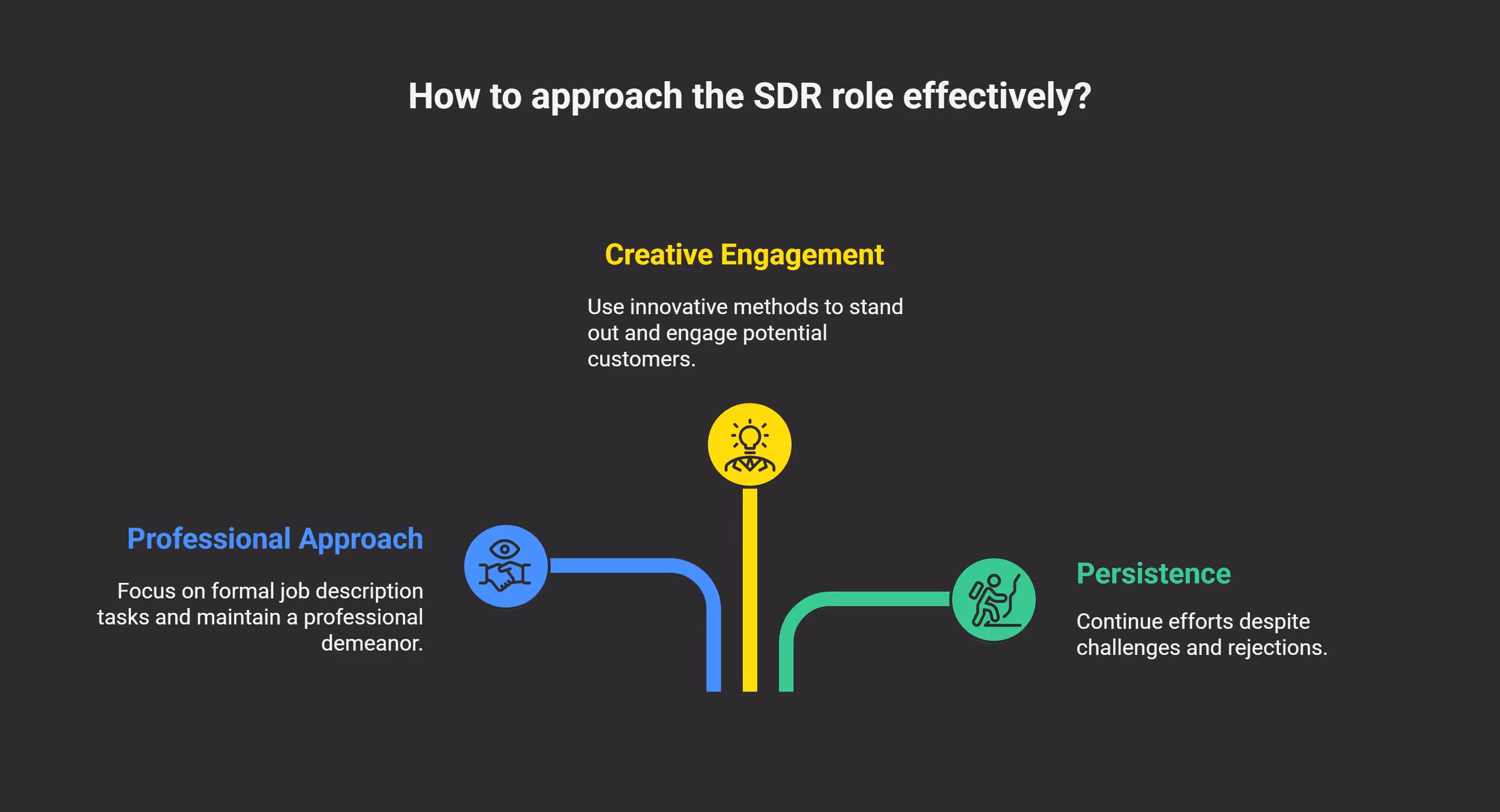 What SDRs Do