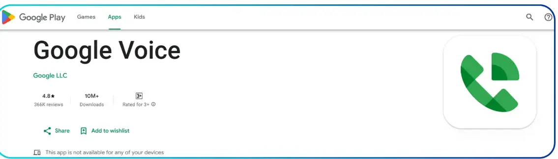 Google voice image