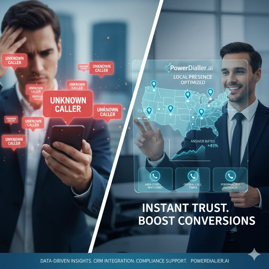 Local presence dialing