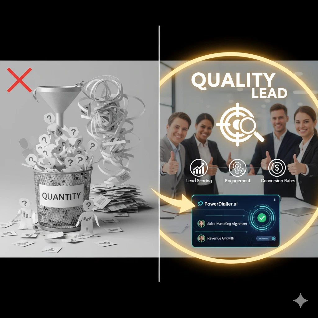 Quantity vs quality lead