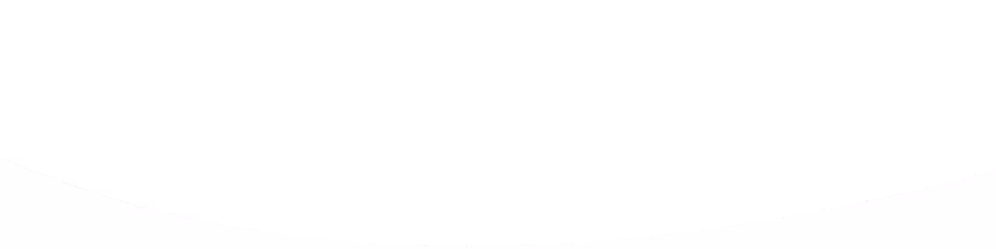 Curved black vector shape tapering upwards from bottom center.