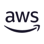 aws black logo