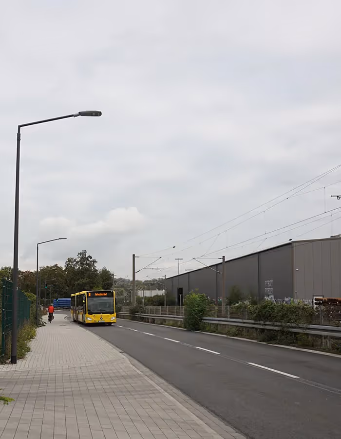 Nachhaltige Straßenbeleuchtung in Essen mit ITALO Leuchten